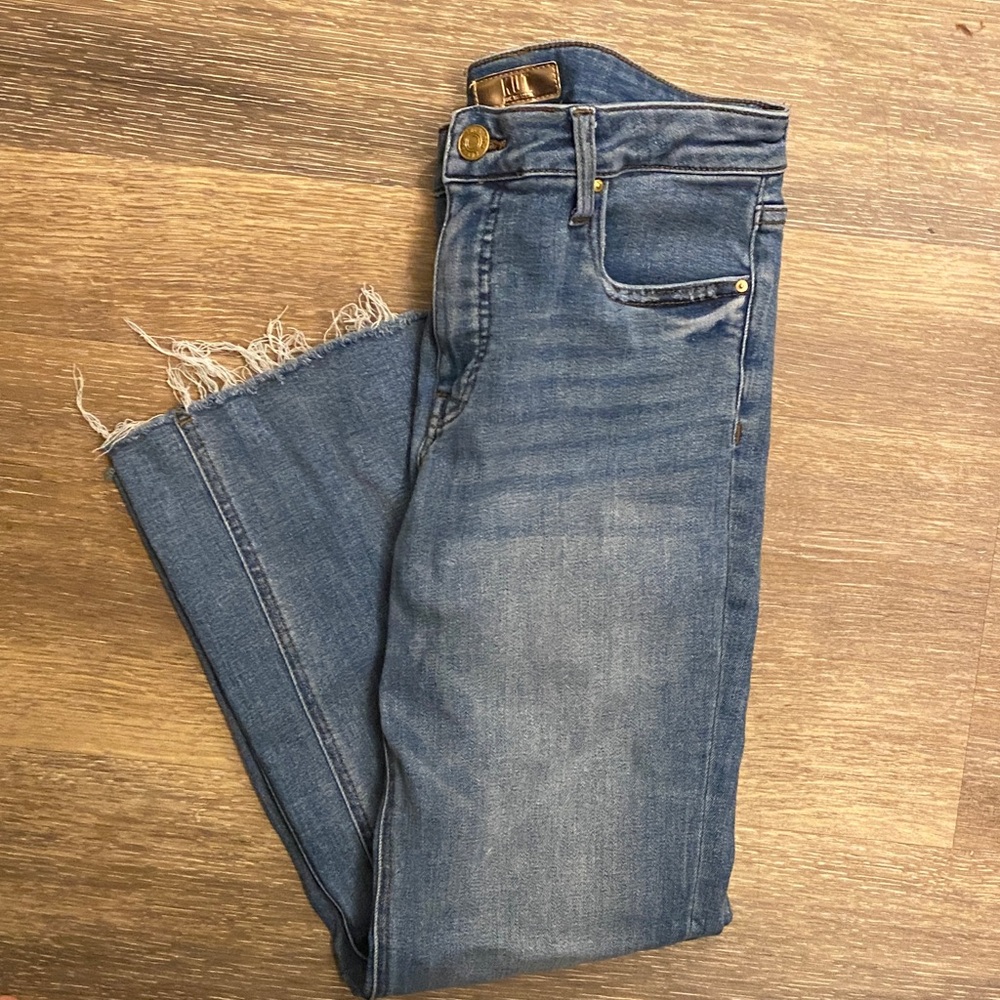 Kut from the Kloth - Ab Fab Kelsey ankle flare / Blue Jeans for Women/ size 6